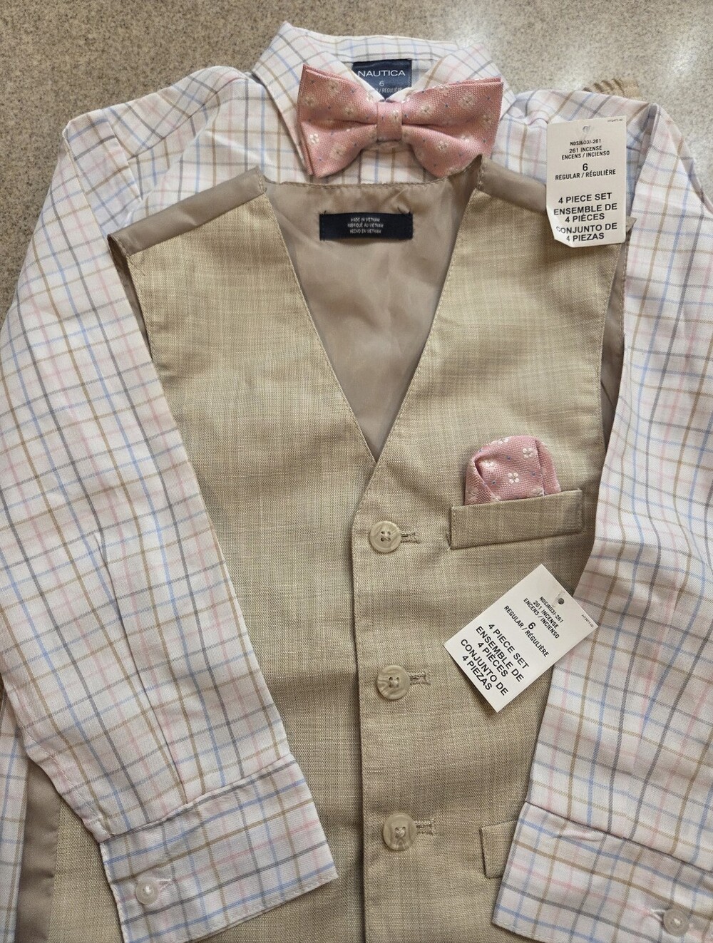 Nautica Boys Suit NWT